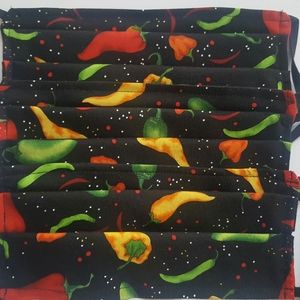 Chili Peppers Face Masks